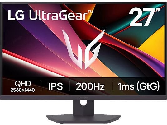 LG UltraGear 27G610A-B – 27" WQHD IPS Gaming Monitor, 200 Hz