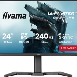 Iiyama G-MASTER Red Eagle GB2471HS-B1 – LED-Monitor – Gaming – 61 cm (24″)