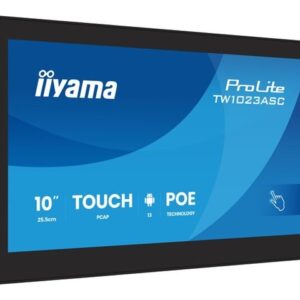 Iiyama ProLite TW1023ASC-B3P – Android PC – Touch screen PC – 1 RK3568 – RAM 4 GB – SSD – eMMC 32 GB – Mali G52 – Bluetoo