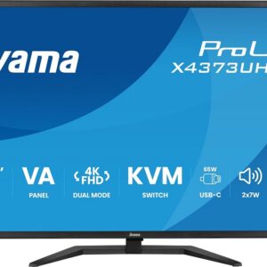iiyama ProLite X4373UHSU-B2 – 108 cm (42.5″) 3840 x 2160 Pixel 4K Ultra HD LED Schwarz
