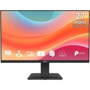 MSI PRO MP273QDE E7, 27 inches, WQHD, IPS, 75Hz, 1ms MPRT, Adaptive Sync, HDR Ready