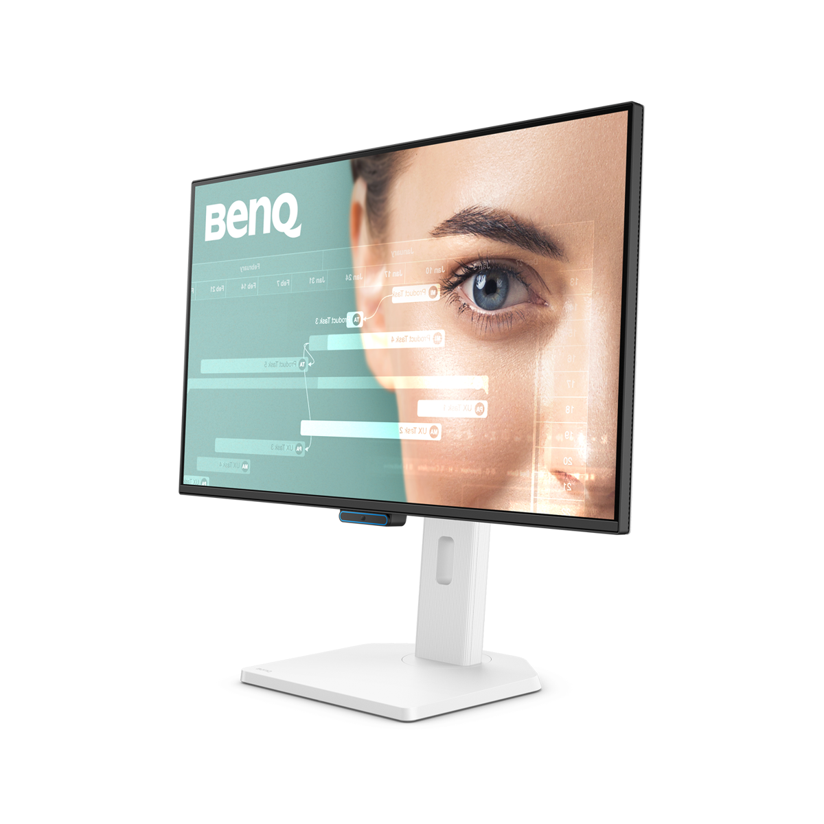 BenQ GW2790TC Office Monitor 68,58 cm (27 Zoll) schwarz/weiß FHD, 16:9, 5 ms, 250 cd/m², IPS, 1× USB-C