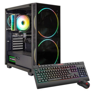 Hyrican GAMEMAX Black Hole 7636 – AMD Ryzen 5 7500F, 32 GB RAM, 1 TB SSD, GeForce RTX 5070 Ti 16 GB, Windows 11 Home