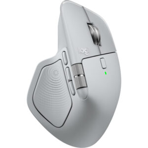 Logitech MX Master 4 wireless mouse, light grey