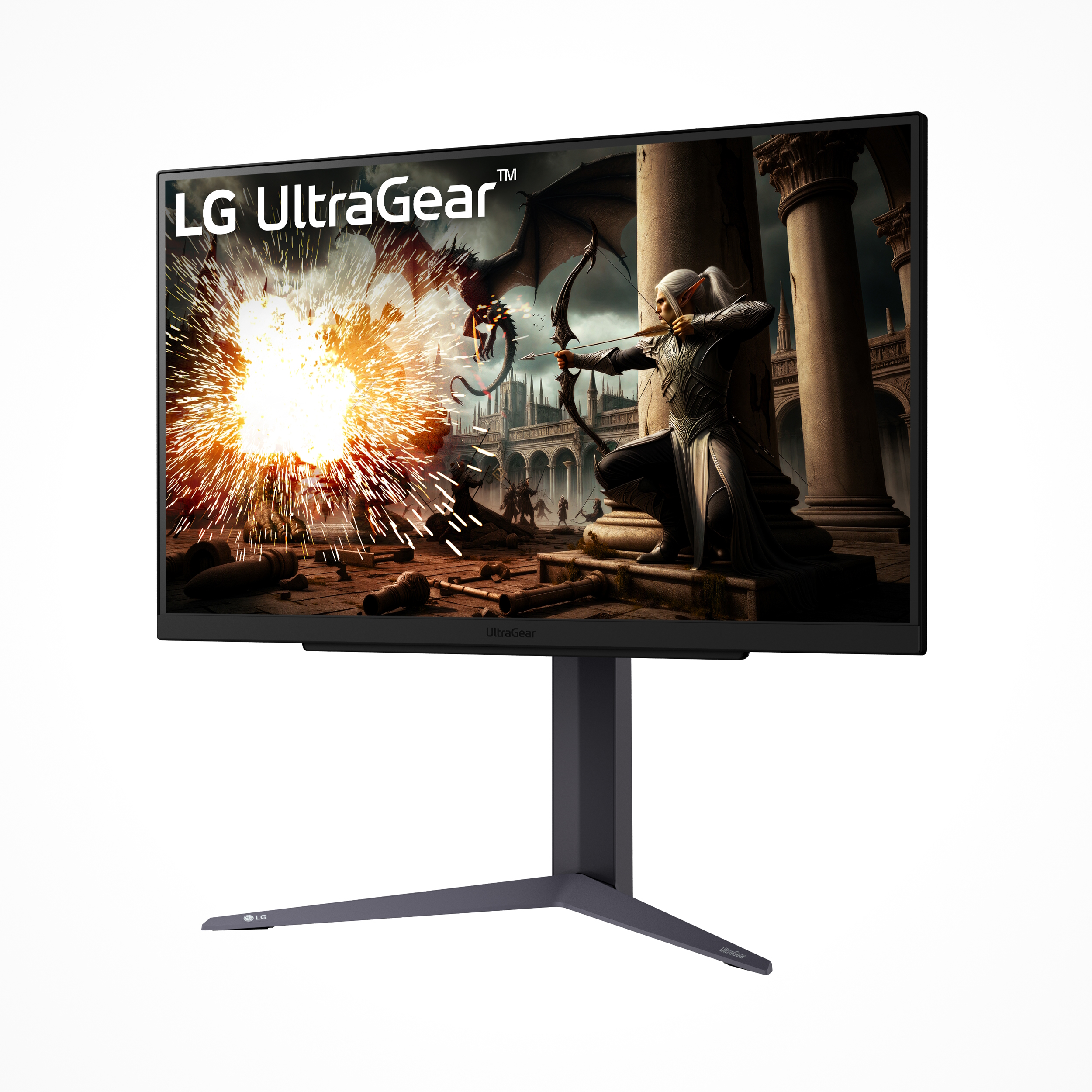 LG UltraGear 27GS75Q-B Gaming Monitor - 180Hz, QHD, 1ms AMD FreeSync, G-Sync. Kompatibel