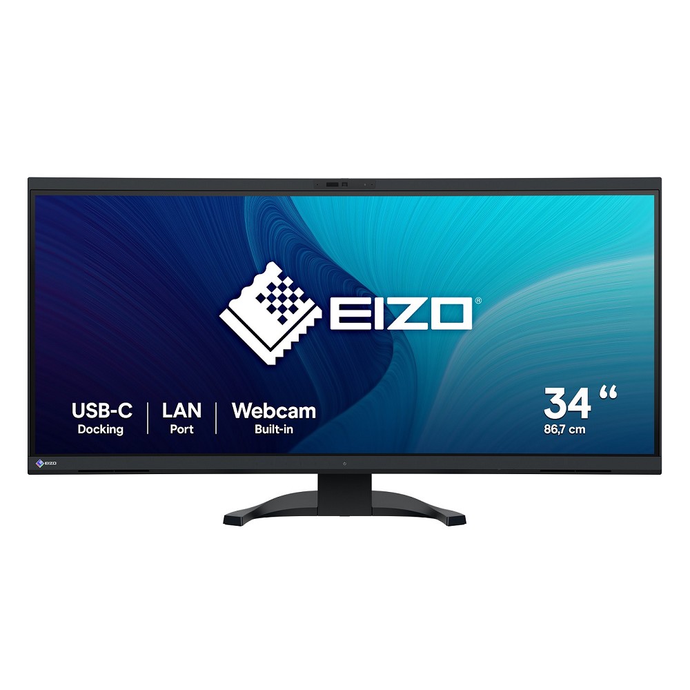 EIZO FlexScan EV3450XC-BK - Mit FlexStand - LED-Monitor - gebogen - 86.4 cm (34")