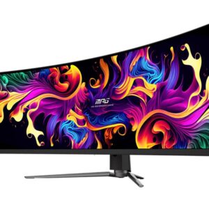 MSI MPG 491CQPXDE QD-OLED – OLED monitor – Gaming – bent – 124.5 cm (49″)