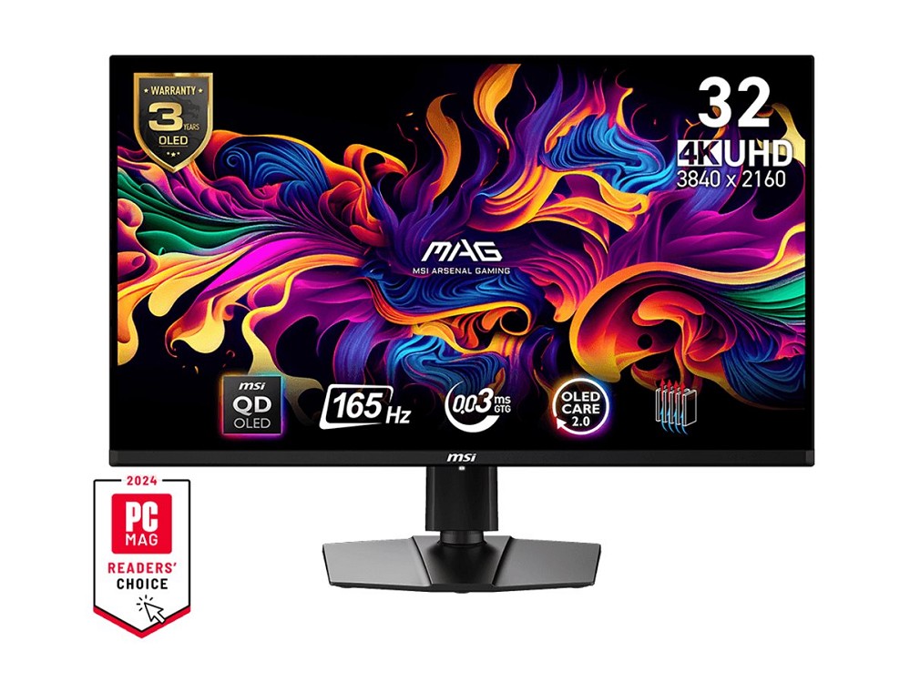 MSI MAG 321UPDE - OLED-Monitor - 81.3 cm (32") - HDR