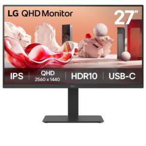 LG 27BA65QB – 68,6 cm (27″) 2560 x 1440 Pixel Wide Quad HD LED Schwarz