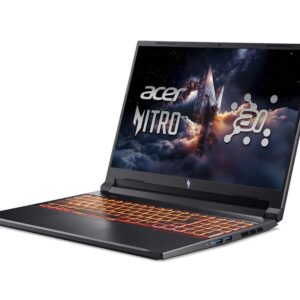 Acer Nitro V16 (ANV16-42-R20S) Gaming 16.0″ WQXGA, 180Hz, Ryzen R7-260 (16 TOPS), 16GB RAM, 1TB SSD, GeForce RTX5070, Wi