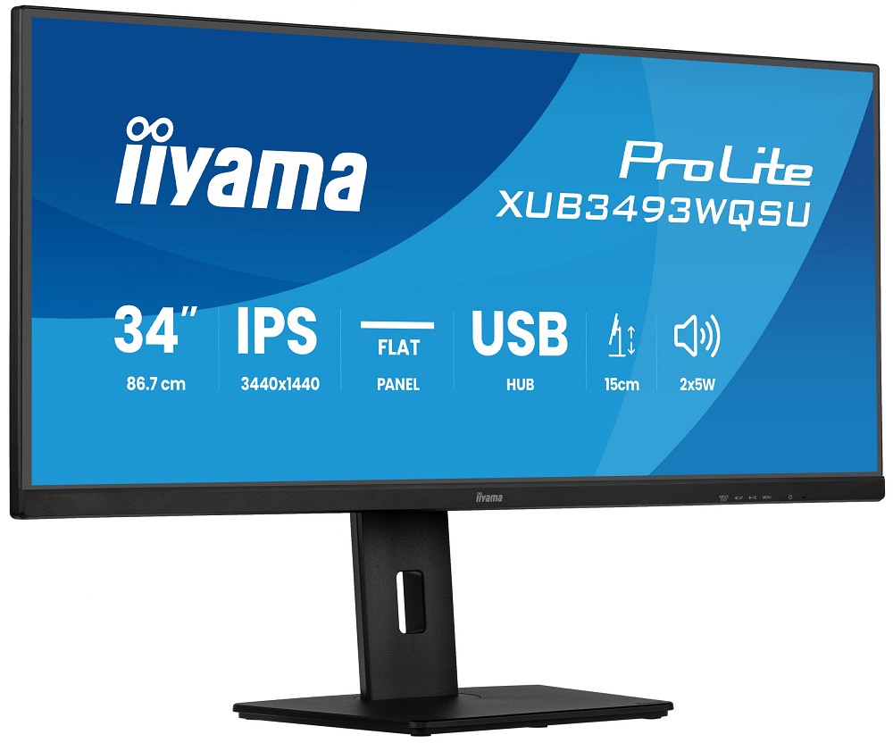 Iiyama ProLite XUB3493WQSU-B6 - LED-Monitor - 86.4 cm (34")
