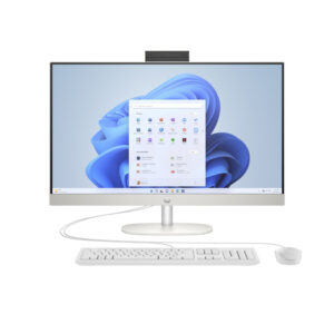 HP All-in-One 24-cr0112ng, mussel white, N100, 8GB RAM, 512GB SSD