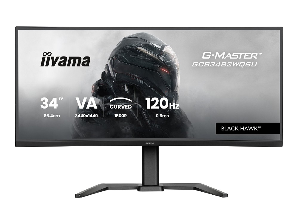 Iiyama GCB3482WQSU-B1 - LED-Monitor - gebogen - 86.4 cm (34")