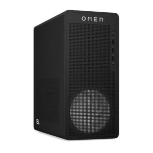 HP OMEN 16L Desktop PC – Intel Core i5-14400F, 16 GB RAM, 1 TB SSD, Radeon RX 9060 XT 16 GB, Windows 11 Home