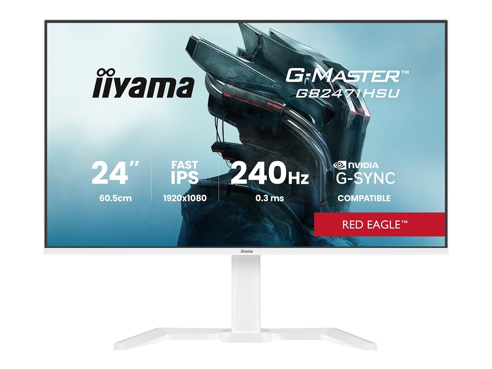 Iiyama G-MASTER Red Eagle GB2471HSU-W1 – LED monitor – Gaming – 61 cm (24″)