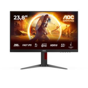 AOC G4 24G4HA – 60,5 cm (23.8″) 1920 x 1080 Pixel Full HD LED Schwarz, Rot