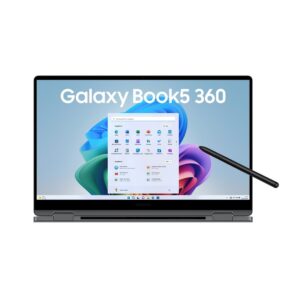 Samsung Galaxy Book5 360 – 15.6″, Intel Core Ultra 5 226V, 16 GB RAM, 512 GB SSD, Intel Arc Graphics, Windows 11 Home