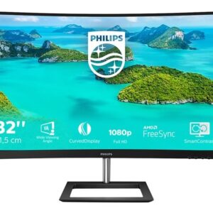 Philips E-line 322E1C – LED monitor – curved – Full HD (1080p) – 81.3 cm (32″)