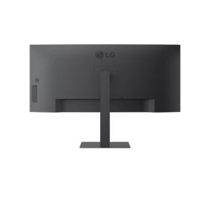 LG 34U650A-B Ultra Wide IPS Panel, KVM Switch – “Ergonomic stand, 96W power supply”