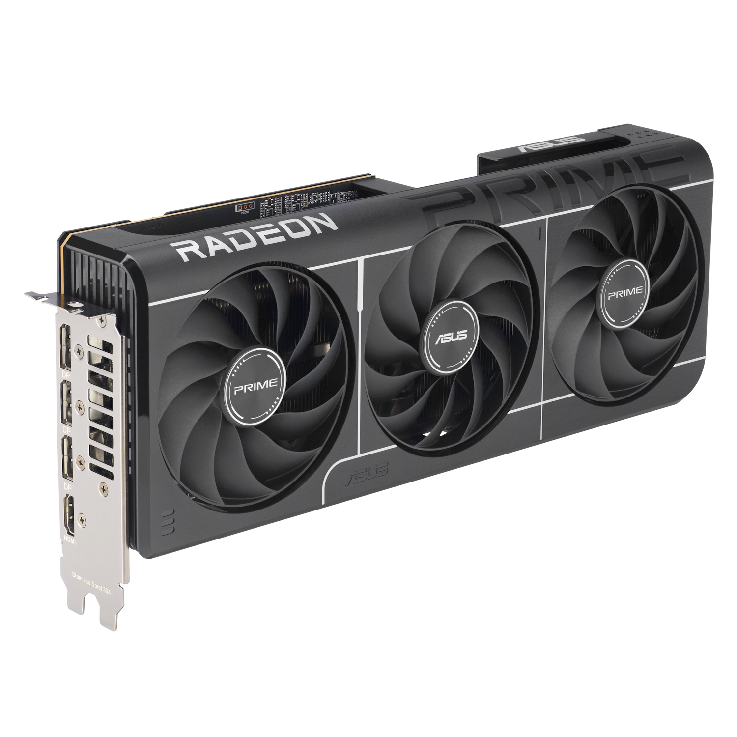 ASUS Prime Radeon RX 9070 OC EVO graphics card – 16GB GDDR6, HDMI, 3x DP