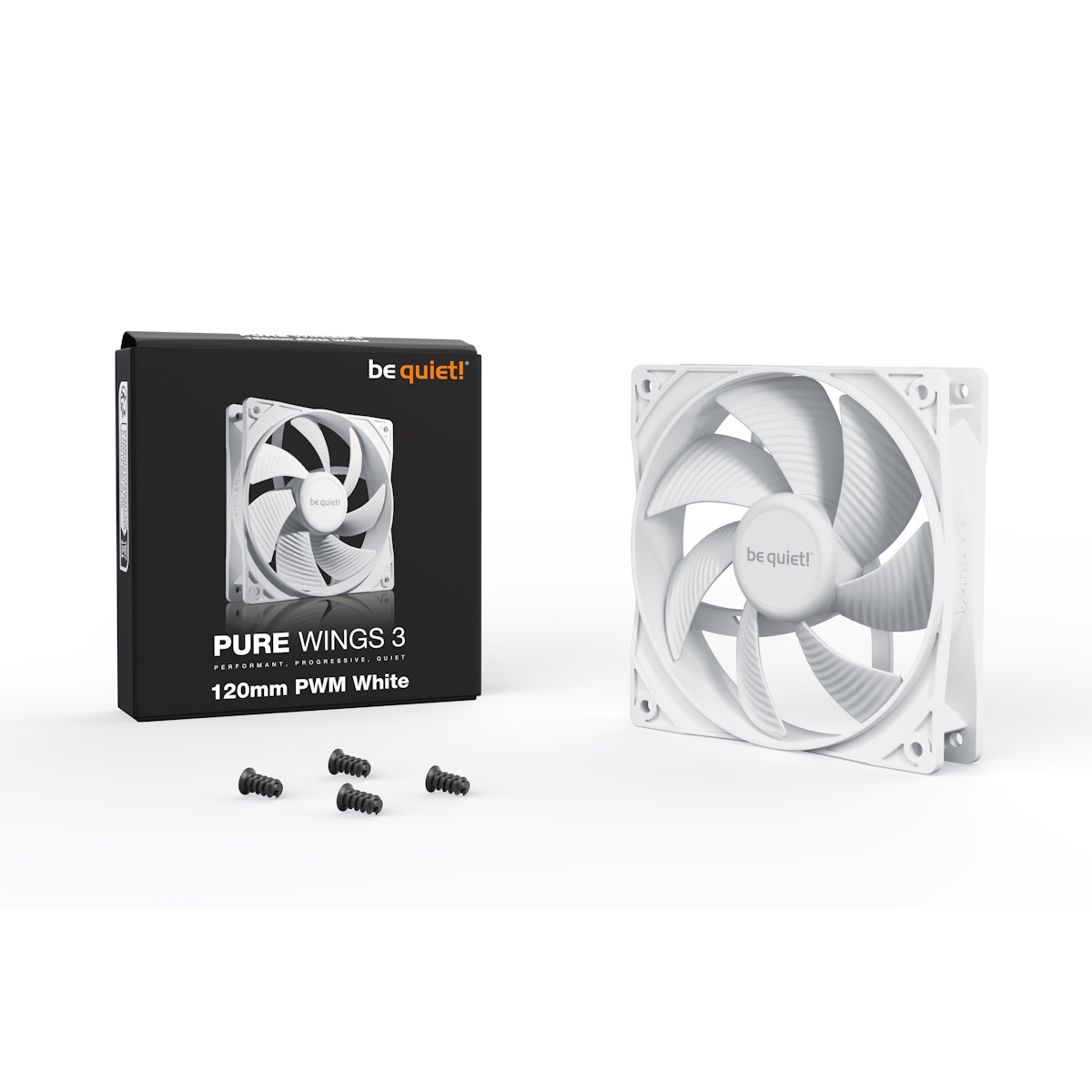 be quiet! PURE WINGS 3 120mm PWM White