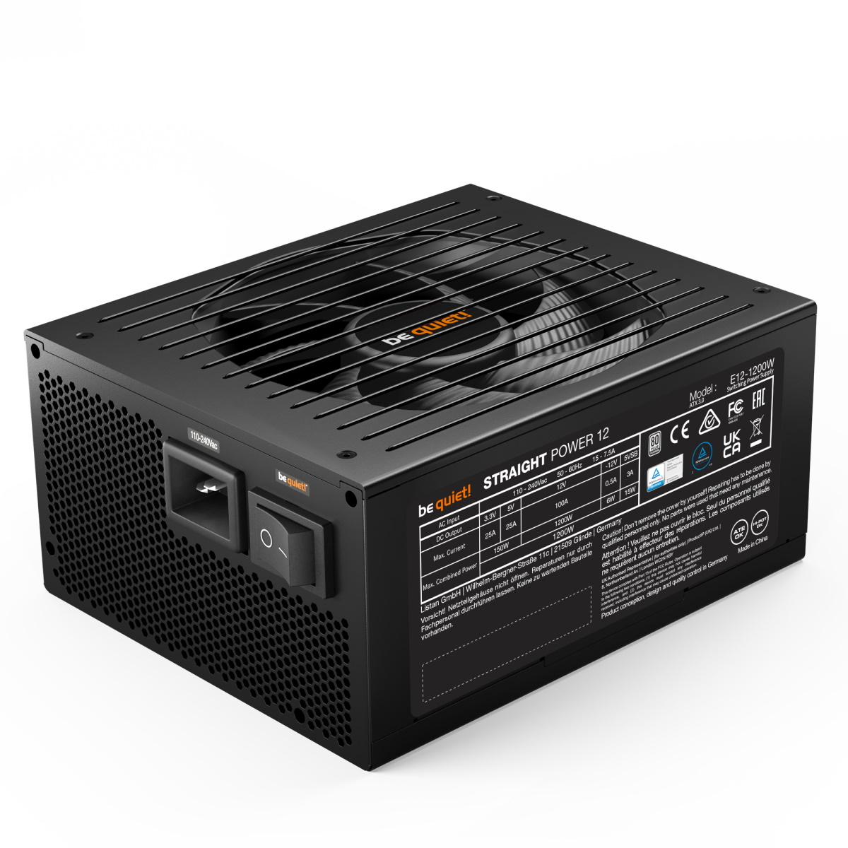 be quiet! STRAIGHT POWER 12 1200W | PC power supply