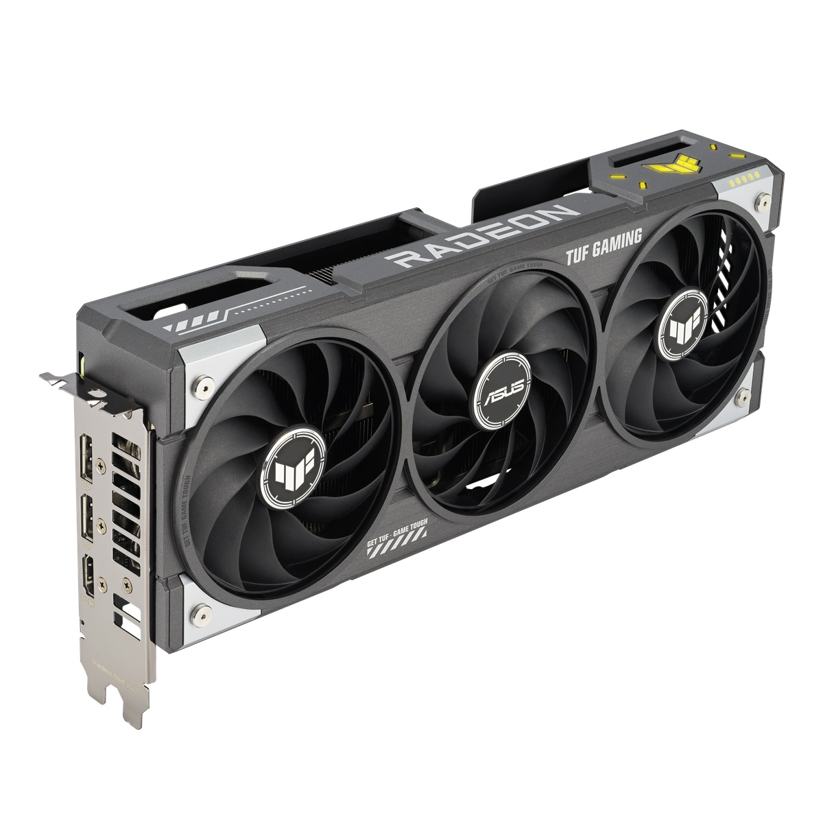 ASUS TUF Gaming Radeon RX 9060 XT OC 16GB Grafikkarte - 16GB GDDR6, HDMI, 3x DP