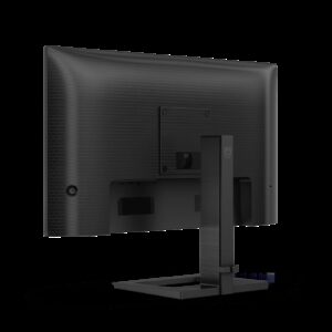 Philips 24E1N1300AE 24 Zoll Full HD Monitor, Lautsprecher, höhenverstellbar (1920×1080, 100 Hz, HDMI, USB-C (65W PD), USB Hub) schwarz
