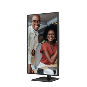 AOC Q27E4U QHD Office Monitor 27 inch QHD Office Monitor, IPS Panel, 4ms, 120Hz, speaker, height adjustable