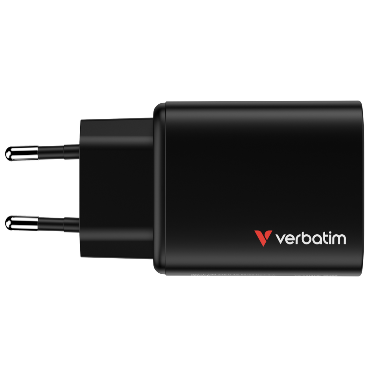Verbatim Essentials GaN Charger 65W EU plug Black