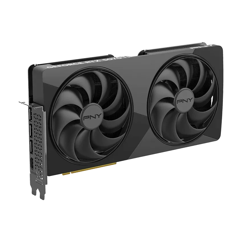 PNY GeForce RTX 5070 Ti Slim OC Grafikkarte - 16GB GDDR7, HDMI, 3x DP