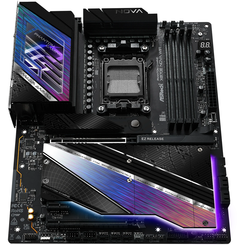ASRock Phantom Gaming X870E Nova WiFi Mainboard