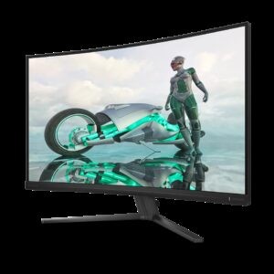 Philips Evnia 32M2C3500L 32 inch QHD Curved Gaming Monitor, 180 Hz, 0.5 ms, FreeSync Premium, HDR10 (2560×1440, 2x HDMI, DisplayPort) dark gray
