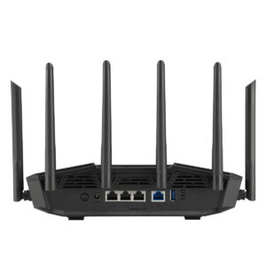 ASUS TUF-BE9400 WiFi 7 Gaming Router BE9400 Triband, 1x 2.5G WAN und 3x 2.5G LAN, Gaming Network