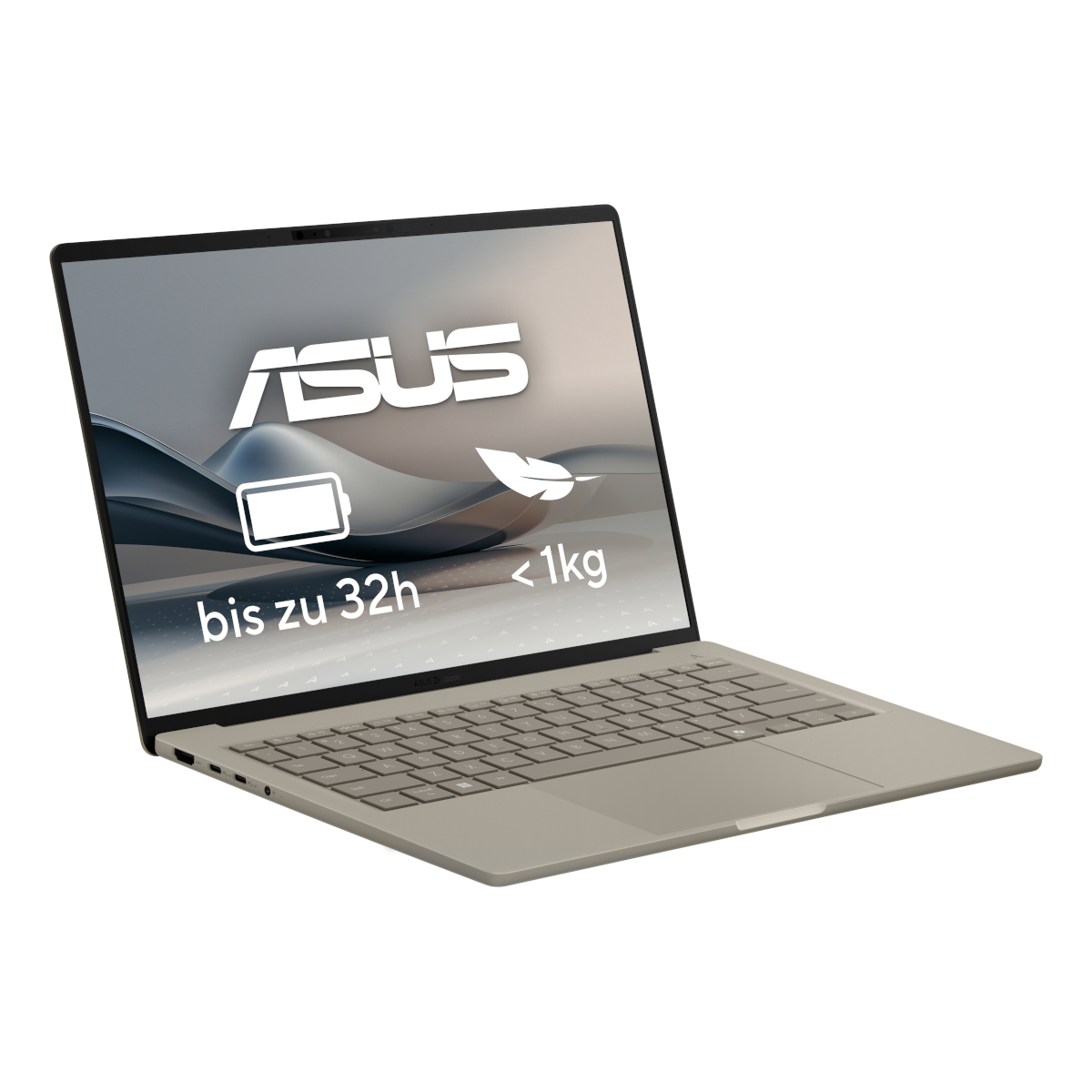 ASUS Zenbook A14 UX3407QA-QD488W – 14″ WUXGA OLED, Qualcomm Snapdragon X X1-26-100, 16GB RAM, 1TB SSD, Qualcomm Adreno, Windows 11