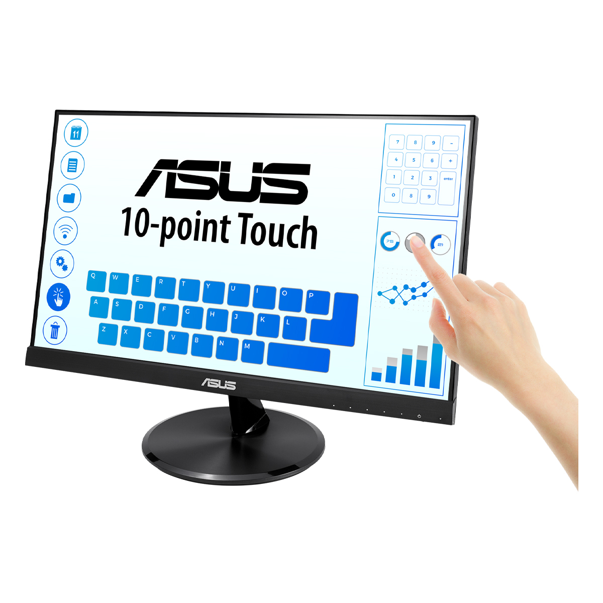 ASUS VT229H - 54,6 cm (21,5 Zoll), LED, IPS-Panel, Full-HD, 5ms, HDMI