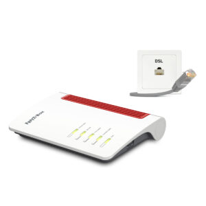 FRITZ!Box 7530 AX WiFi 6 (WLAN AX) Router, dual-band, max. 2,400 Mbit/s, DSL port