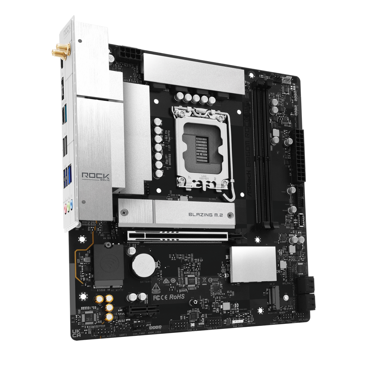 ASRock B860M Rock WiFi Mainboard Base 1851