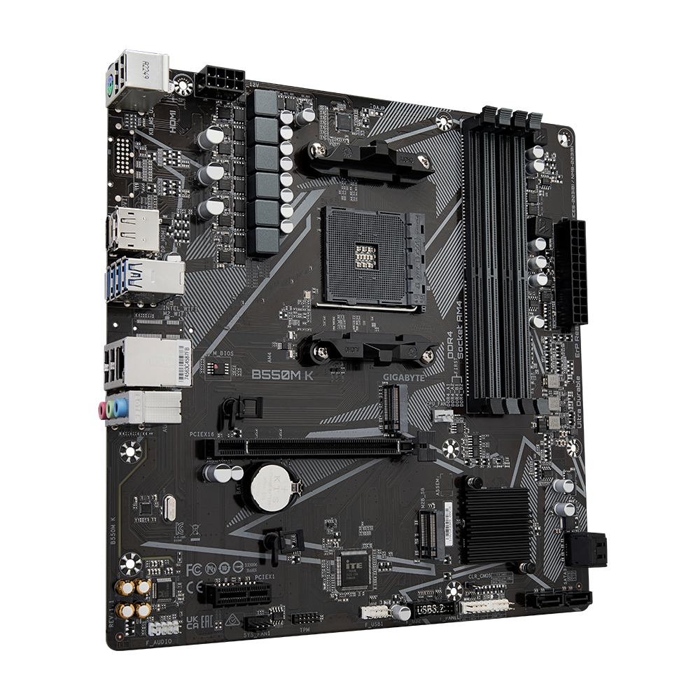 GIGABYTE B550M K