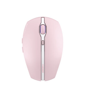 CHERRY Gentix BT – Bluetooth mouse with multi-device function for up to 3 devices, AES-128 encryption, Cherry Blossom