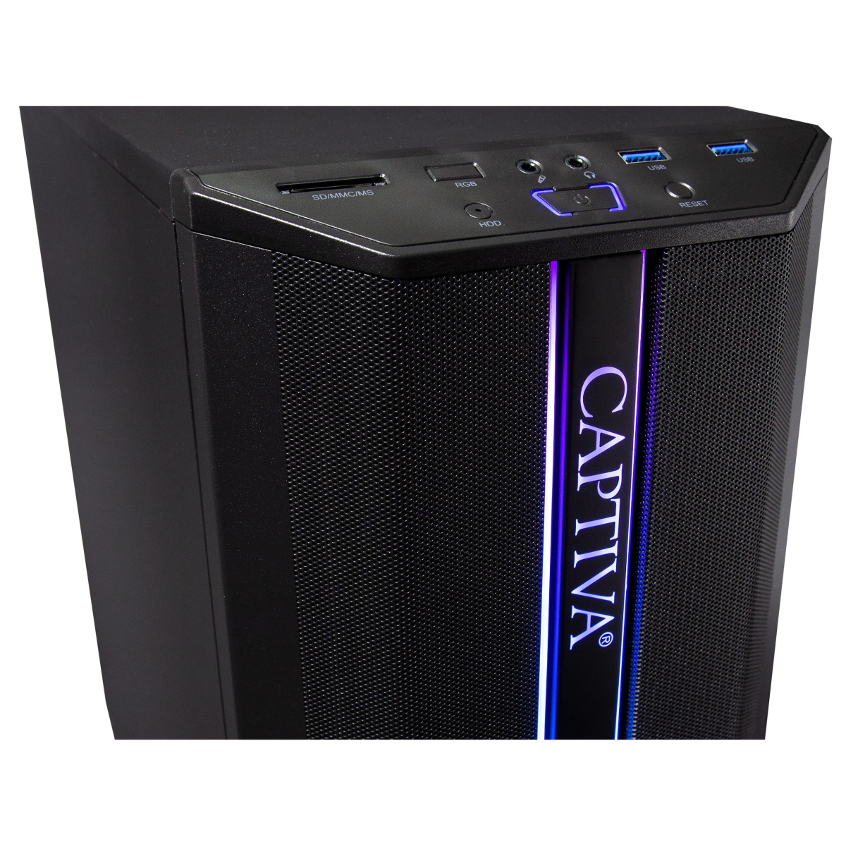 Captiva Advanced Gaming PC R92-706 AMD Ryzen 5 5500, 16GB RAM, 500GB SSD, GeForce RTX 5060 (8GB GDDR7), Windows 11
