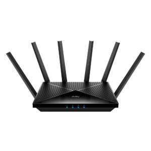 Cudy WR11000 WiFi 7 Mesh Router BE10600 Tri-Band, 1.5GHz Quad-Core CPU, 1x 2.5G WAN, 3x 2.5G LAN