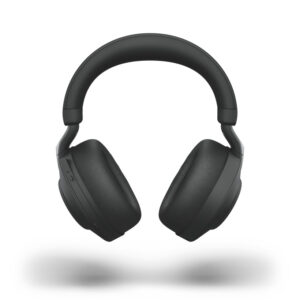 Jabra Evolve2 85 Headset, Stereo, kabellos, schwarz Bluetooth, inkl. Link 380 USB-A, UC-Plattformen kompatibel