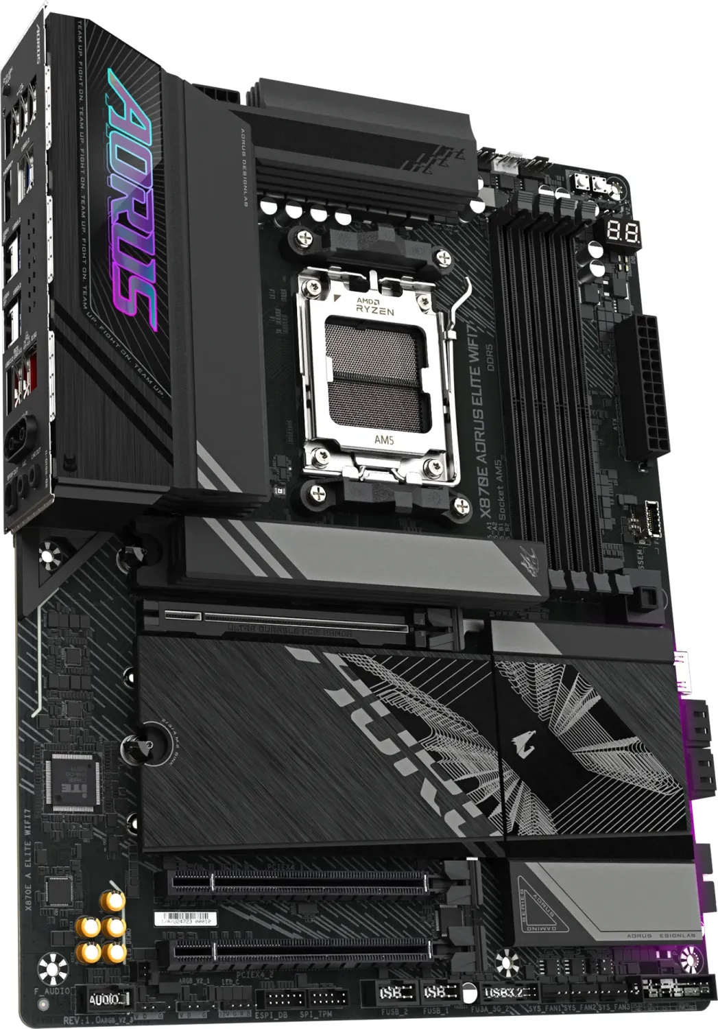 GIGABYTE X870E AORUS Elite WIFI7 Mainboard Sockel AM5