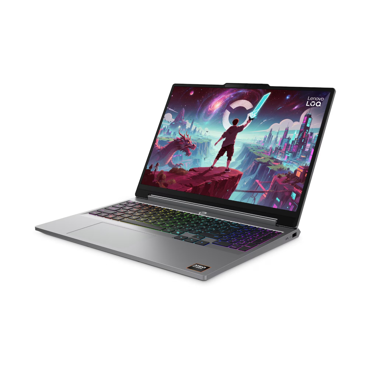 Lenovo LOQ 83TN006FGE - 15.3", 165Hz, AMD Ryzen™ 7 250, 16GB RAM, 512GB SSD, NVIDIA GeForce RTX™ 5060, Windows 11 Home