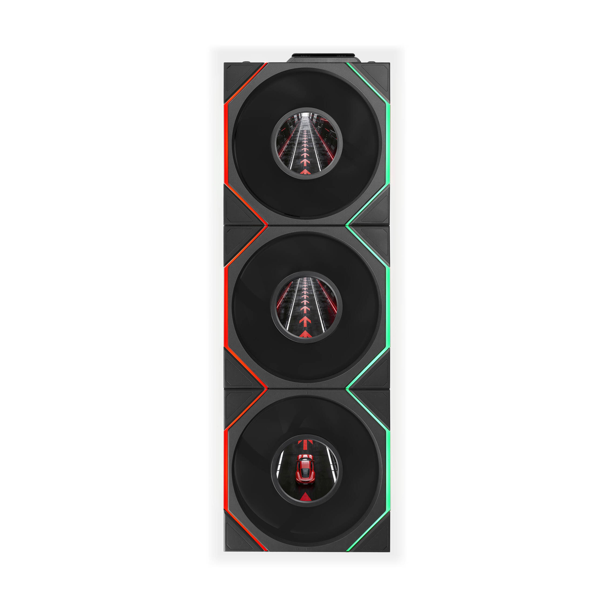 Lian Li UNI FAN TL120 LCD FLEX Wireless ARGB Reverse 3 Pack