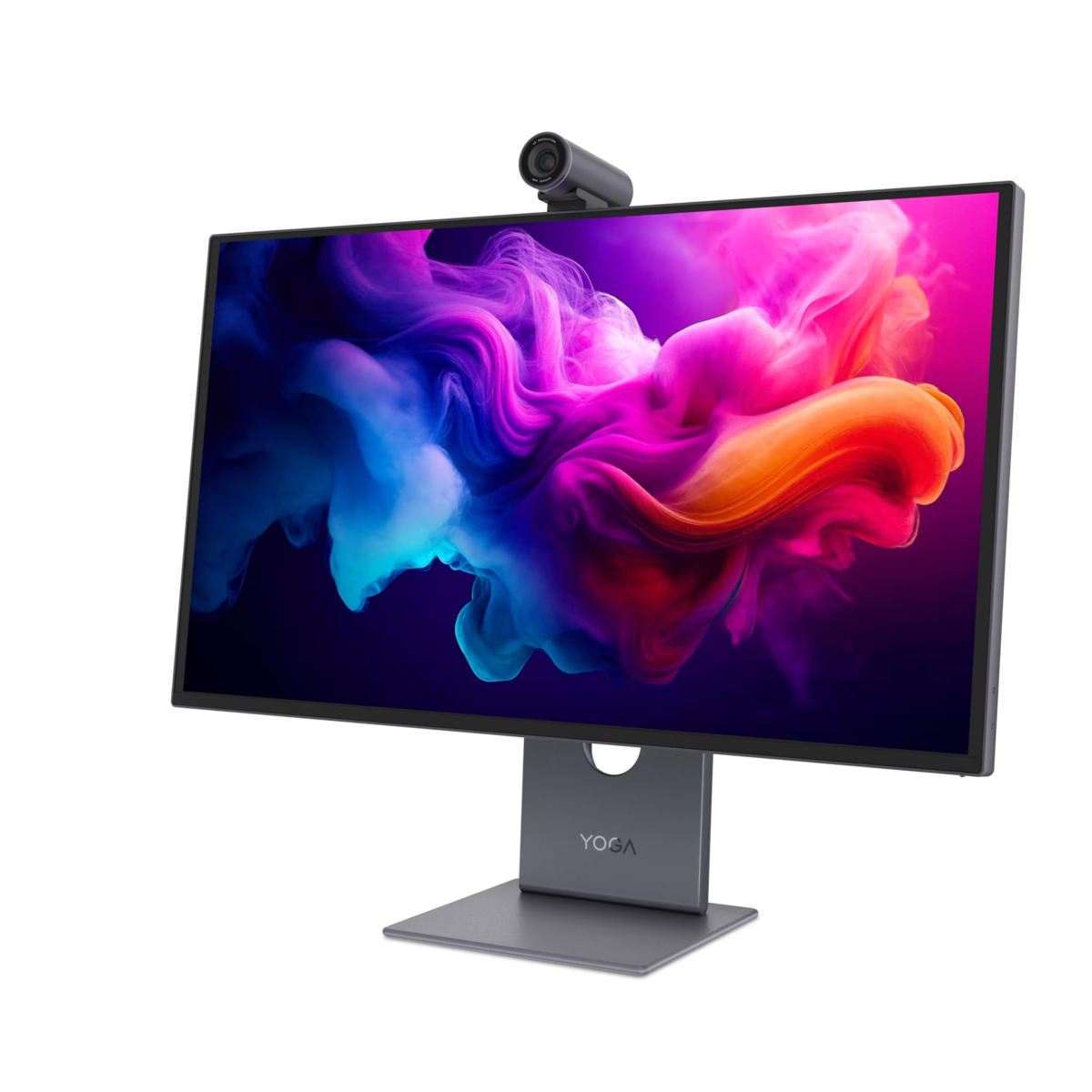 Lenovo Yoga Pro 27UD-10 OLED (QD-OLED, Quantum Dot) 120Hz (3840x2160), PD-Out 140W, Webcam (abnehmbar, verschließbar), Mikrofon (Mikrofonarray (4x)
