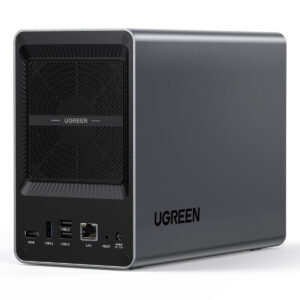 UGREEN DXP2800 16TB WD Red Pro NAS Bundle NAS incl. 2x 8TB WD Red Pro 3.5 inch SATA hard disk