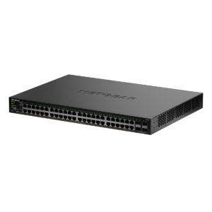 NETGEAR GS348TPv2 Smart Managed Switch 48x Gigabit Ethernet (PoE+, max. 380W), 4x 1 Gbit/s SFP