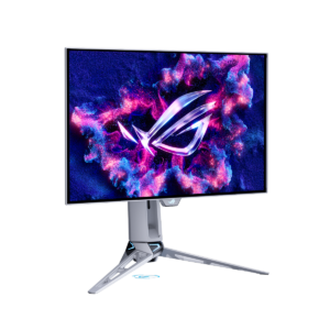 ASUS ROG Swift PG27AQWP-W 27 inches – OLED Gaming Monitor 67.3cm (26.5″), QHD, WOLED, HDMI, DP, USB